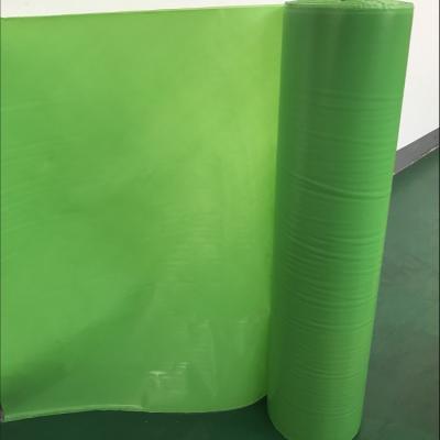 China Green 0.09mm Waterproof Thermal HDPE Plastic Film for sale