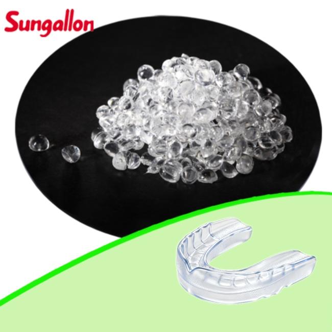 Sungallon TPE Granules for Sports Mouthguards - High transparency recyclable material