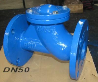 China Ggg50 DIN Ductile Flanged Swing Check Valve for sale