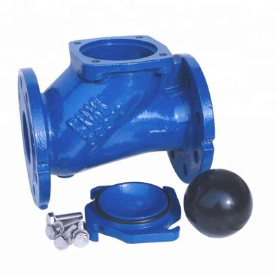 China HQ41X F6 Rubber Seated Check Valve QT450 Industrial Pumping Wastewater for sale