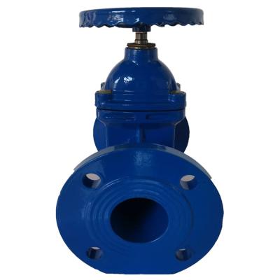China Ductile Iron Ggg50 Rubber Wedge Resilient Seat P16 DIN Gate Valve for sale
