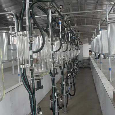 China Dairy Farm Cow Goat Milking Parlor Glass Milk Flow Meter De Laval for sale