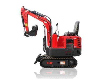 China ET10 1ton Compact Crawler Excavator CE EPA Certified Mini Digger Price for sale