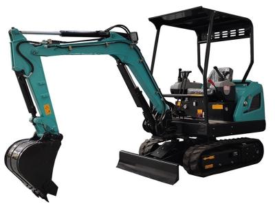 China Brand New 1.7ton Crawler Digger Agriculture Excavator Pilot Control ET20 Mini Digger Machine for sale