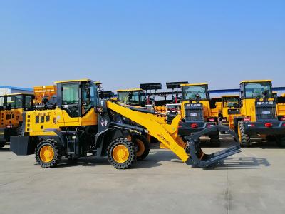 China Best price grapple loader for grass and log wood grapple wheel loader for sale for sale