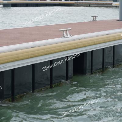 China Modern Style Aluminum Floating Docks Water Systems Plastic Aboat Pontoon for sale