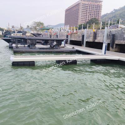 China Barco modular do pontão da doca do pontão de flutuação para a doca modular do pontão de flutuação de Marine Floating Dock System Hdpe da venda à venda