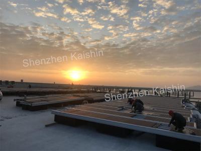 Cina Schiuma dell'HDPE ENV di Marine Aluminum Structure Dock del pontone del dito in vendita