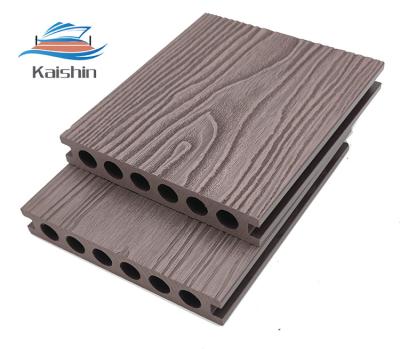 China Marine Floating Plastic Wood Deck Hollow WPC Pallet Easy Installation for sale