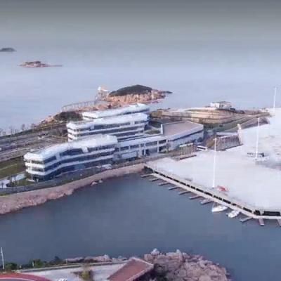 China Aluminum Floating Dock Jetty Marina Engineering Design Tourist Dock Floating Pontoon for Finger Dock for sale