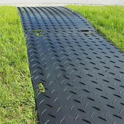 China HDPE Rig Floor Mats Plastic Outdoor Ground Protection Mobile Road Plastic Oil Drilling for sale
