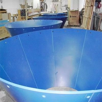 China Wear Resistant Carriage Coal Bunker Silo Ultra High Molecular Weight Polyethylene Liner for sale