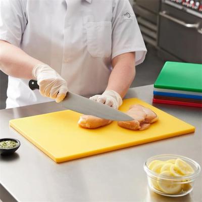 China Safety And Durable HDPE Plastic Chopping Boards Kitchen Cutting Board for sale