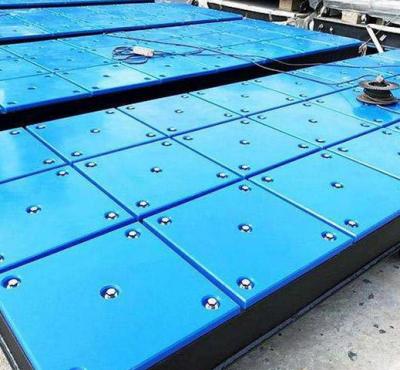 China Free Sample Dock Boat Protection Plate UHMWPE Fender Panel PE Marine Pad for sale