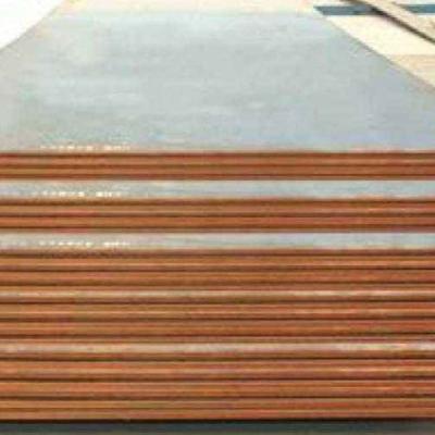 China Length 1000-12000mm Ship Steel Plate Grade Q235NH Atmospheric Resistant for sale