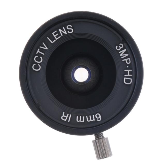 HD 3MP 6mm F1.2 Fixed Focus CS C Mount Lens for CCTV Security Camera HD 3MP 6mm F1.2 Fixed Focus CS C Mount Lens for CCTV Security Camera