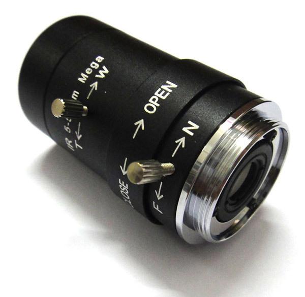 1/3" CS 5-50mm CCTV Lens IR F1.6 Aperture Focal Manual Iris for IP Box Camera 1/3" CS 5-50mm CCTV Lens IR F1.6 Aperture Focal Manual Iris for IP Box Camera