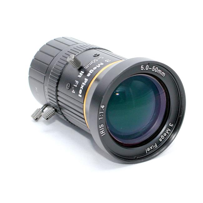 1/2.5'' HD 3.0Megapixel Manual F1.4 Iris 5-50mm Varifocal IR CCTV Lens CS For Bank Supermarket Road monitoring 1/2.5'' HD 3.0Megapixel Manual F1.4 Iris 5-50mm Varifocal IR CCTV Lens CS For Bank Supermarket Road monitoring