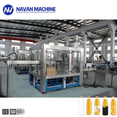 China Juice PET Bottle Washing Filling And Capping Three In One Machine Production for sale