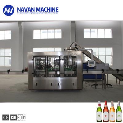Chine Chaîne de production de capsulage de lavage de machine de remplissage de bière d'établissement vinicole de brasserie de boisson alcoolisée à vendre