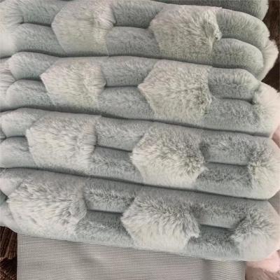 China Soporte la tela mullida de Teddy Bear Fabric Fluffy Soft en venta