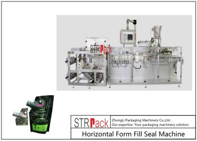 China Linear Servo Horizontal Form Fill Seal Machine , Stand Up Pouch Packing Machine for sale
