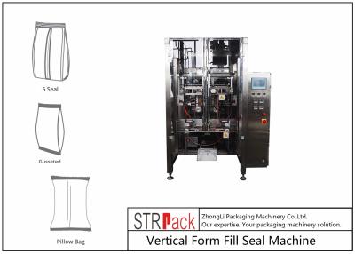 China Vertical Sealing Rotary Powder Filling Machine Quad Seal Stabilo Bagger for sale