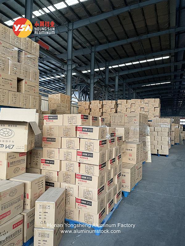 Professional packaging process for aluminum foil pans