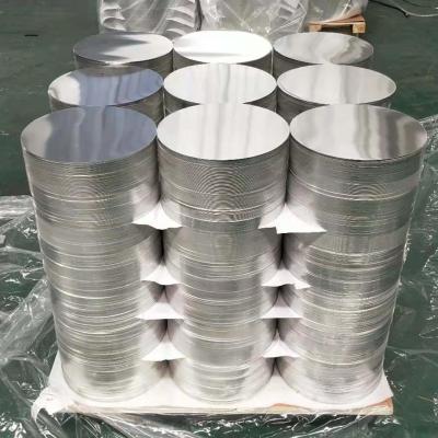 China 1050 1060 1070 1100 3003 Aluminum Round Circle For Cookwares And Lights for sale