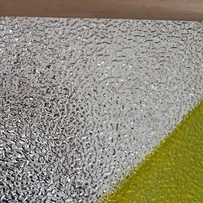 China Lamp Panel 0.4mm Mirror embossed Aluminum Sheet For Luminaries Industries for sale