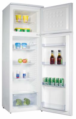 China Refrigerador da porta dobro de 230 litros para ajustes de temperatura múltiplos de Offic à venda