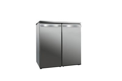 China 150L Stainless Side by Side Refrigerator Versatile Storing Capacity for sale