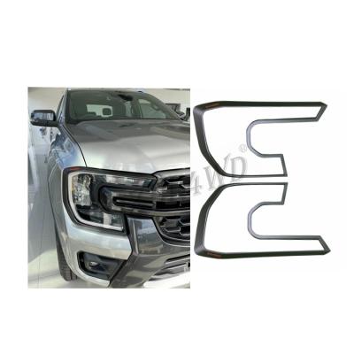 China OEM ABS Plastic Headlights Cover For Ford Ranger 2023 à venda