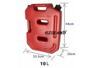 China 10 / 20 Liter Red Off Road Fuel Tank Easy To Carry / 4x4 Truck Parts for sale