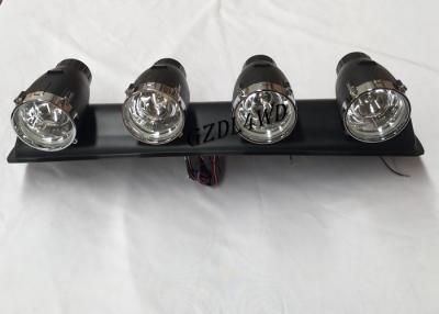 China 55W 12V 4x4 Driving Lights ,  ABS Plastic Jeep Light Bar With 4 Spotlight Bulbs for sale