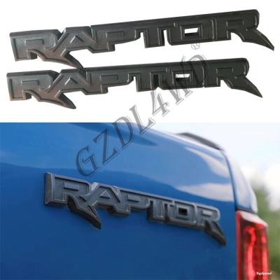 China Genuine Rear Logo Tailgate Car Part Grey Raptor For Ford Ranger Raptor 4x4 2012 - 2019 for sale