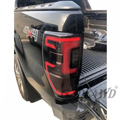 China Red 4x4 LED Car Tail Lights For Ford Ranger 2012-2019 / Auto Rear Light for sale
