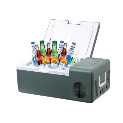 China Private Mold 12V Mini Car Refrigerator For Portable Cooling Performance for sale