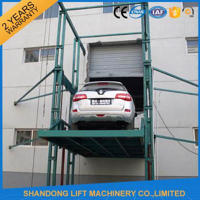 China 3000kgs 4 post Car Hydraulic Elevator Lift Widely for Warehouses / Factories / Garage for sale
