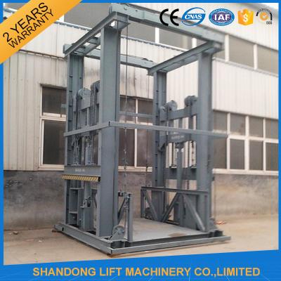 China Outside Electric Hydraulic Heavy Duty Elevator Lift with 2 m x 2 m Platform Size for sale