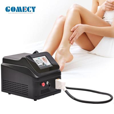 China Portable Diode Laser Hair Removal Machine Price 12x18mm2 Big Spot 808nm Super Cooling Laser Hair Removal for sale
