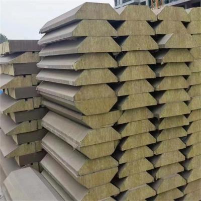 中国 Natural Rocks Stone Wool Insulation Board Insulation Material Profiled Mineral Wool 販売のため