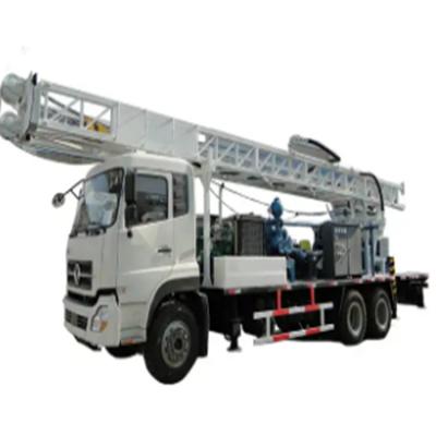 China SINOTRUK 400m Depth 6×4 Truck Mounted Drilling Rig Special Vehicles Hydraulic Pneumatic Rock Water Well Drilling Rig for sale