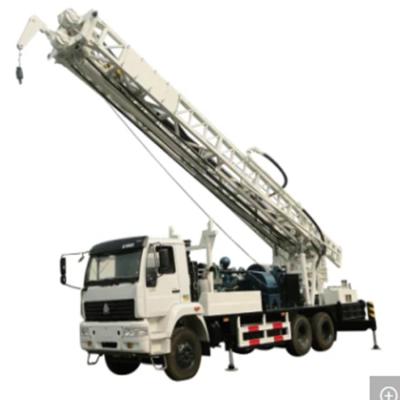 China Hydraulic SINOTRUK 8X4 600m EuroII Water Drilling Rig Truck Special Vehicles For Geological Exploration, Geothermic Well for sale