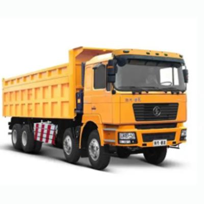 China SHACMAN F3000 8 X 4 12 Wheeler Load 60 Ton Second Hand Trucks Building Muck Mining Gold Dump Cargo Truck  For Africa for sale
