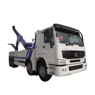 Chine SINOTRUK HOWO camion de démolition 12 roues 30T 40T 336 chevaux camion de sauvetage routier à vendre