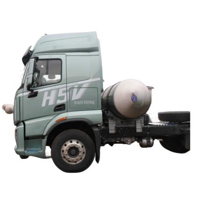 Chine Dongfeng H5V 6X4 New Energy Tractor Trailer Head Semi Trailer Truck Trailer à vendre