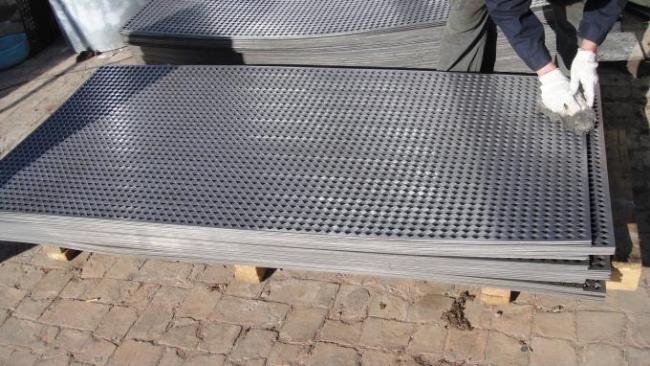0.5 Mm SS201 SS410 Mirror Polished Stainless Steel Sheets ASTM Perforated Mesh 1