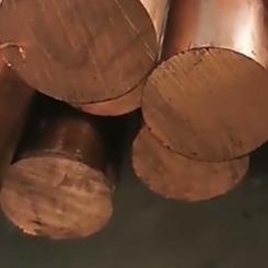 China C10200 C11000 Pure Copper Round Rod H62 H65 Customized 1.0mm - 200mm Diameter for sale