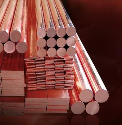 China 800m H70 H80 H90 C1100 Copper Round Rod As Hardware And Roofing Material for sale